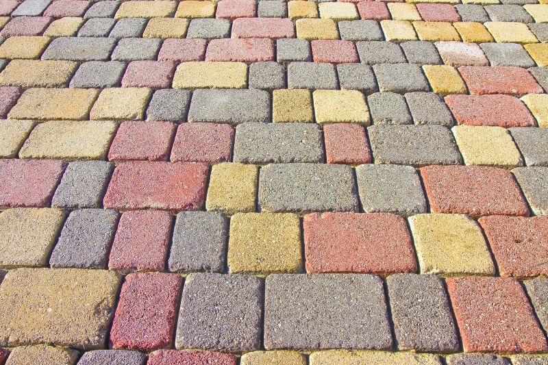 Colored Pavement Installation