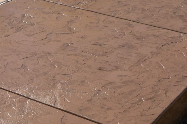 Concrete Patio Staining in Eagle