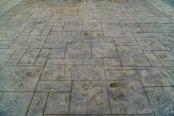 Stamped Patio Installation in Eagle